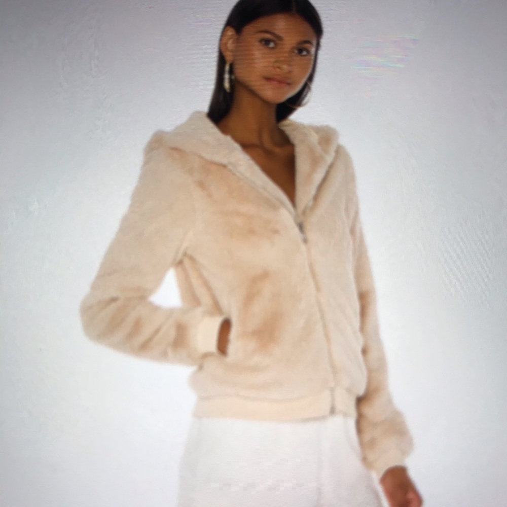 Marissa Teddy Jacket by Superdown NEW WITHOUT TAGS